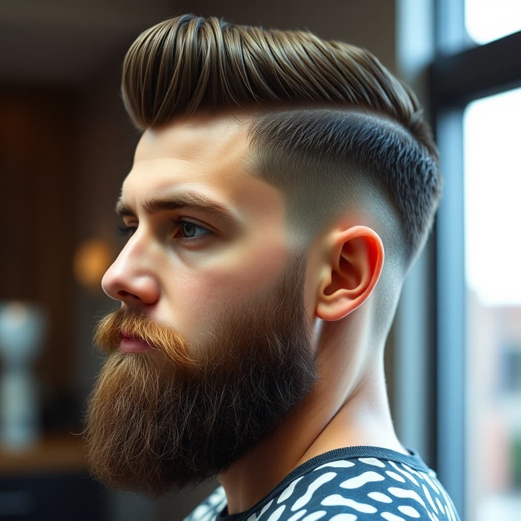 Clean haircut